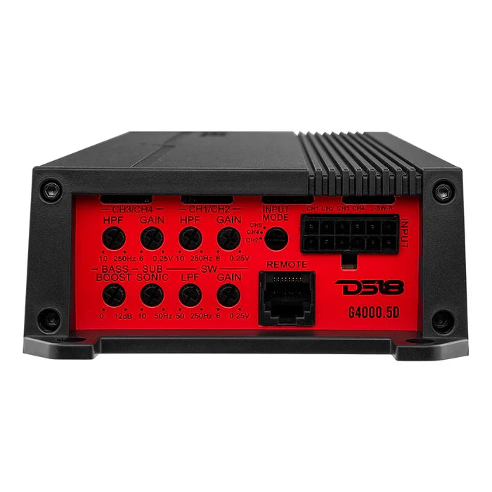 DS18 G4000.5 GEN-X 5-Channel Class D Amplifier
