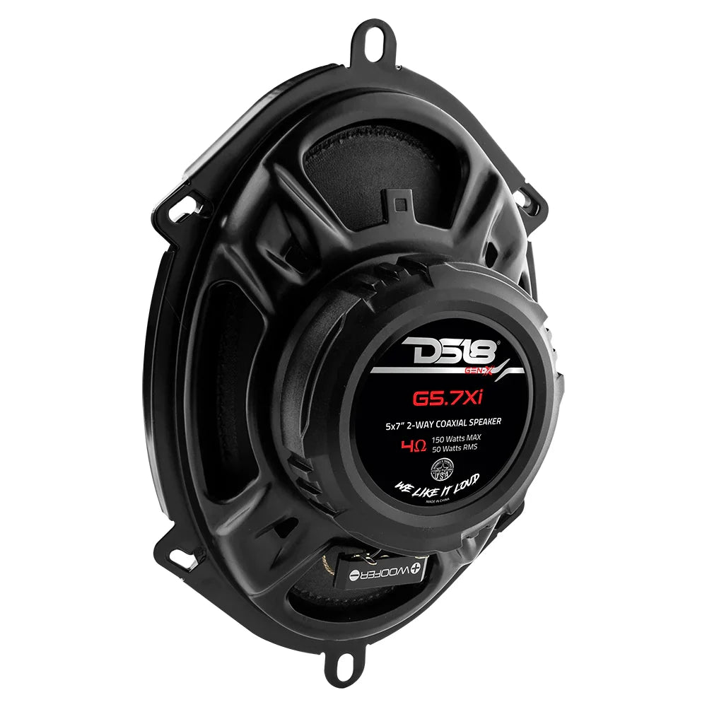 DS18 G5.7XI 5"x7" 2-Way Coaxial Speakers (Pair)