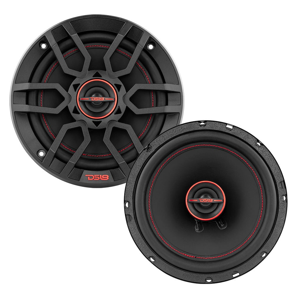 DS18 GX6.5XI 6.5" 2-Way Coaxial Speakers (Pair)