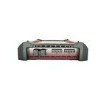 Orion 4-channel class-AB car amplifier rear panel with connector ports and terminals
