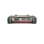 Orion HCCA2000.4 car amplifier front terminal section with knobs and connection ports