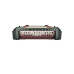 Orion Class-H car amplifier front panel with knobs and input ports