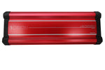 Orion 2-channel Class-H car amplifier, front face with Orion logo