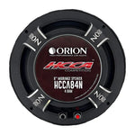 8-inch midrange speaker with HCCA84N Competition badge and silver dome center