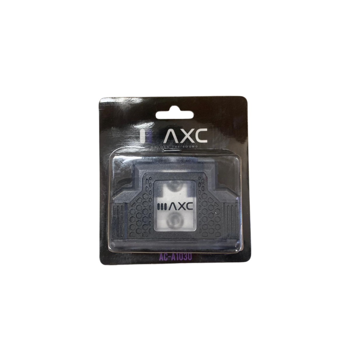 AXC distribution block in blister retail package with AC-A1030 label