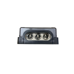 Car audio distribution block with three 0G/4G threaded output ports