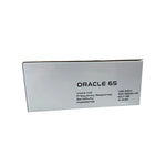 ORACLE 65 speaker box side with printed frequency and impedance details