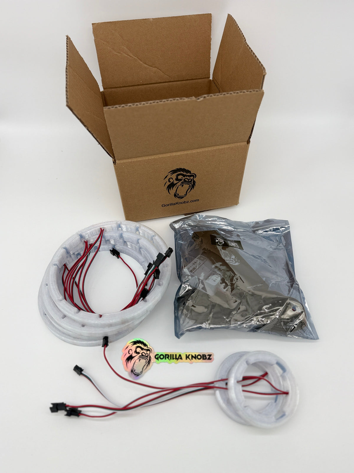 6.5" & 2" 3" 4" SMART RGB LED Speaker/Tweeter Rings – GorillaKnobz