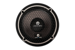 6.5-inch midrange speaker grille front with hex mesh and center branding