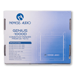 GENIUS-1000D 1000W RMS Constant Power Class D Amplifier