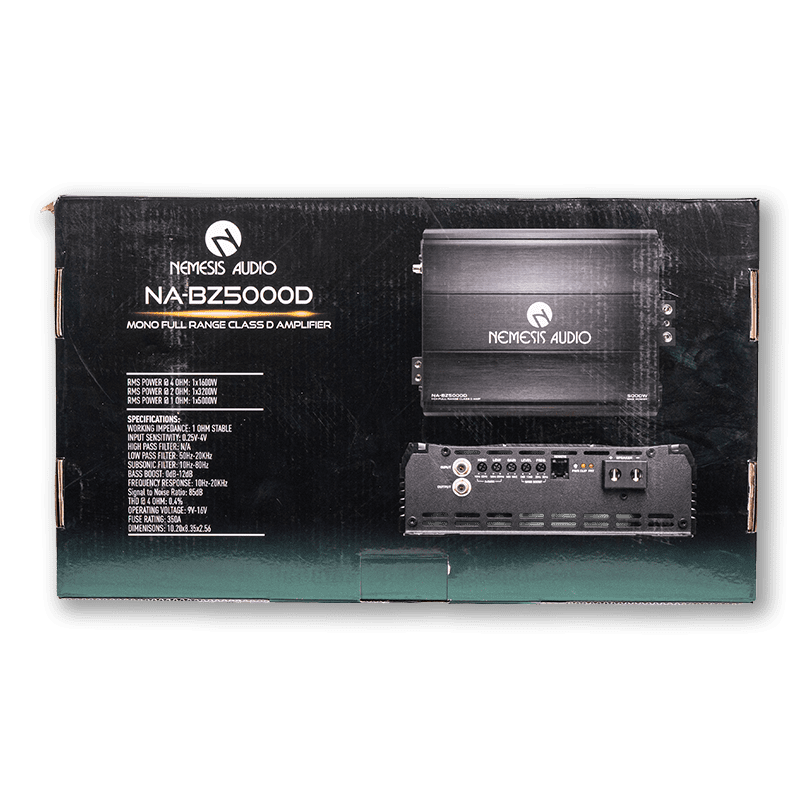 NA-BZ5000D 5000W RMS Mono Full Range Class D Amplifier