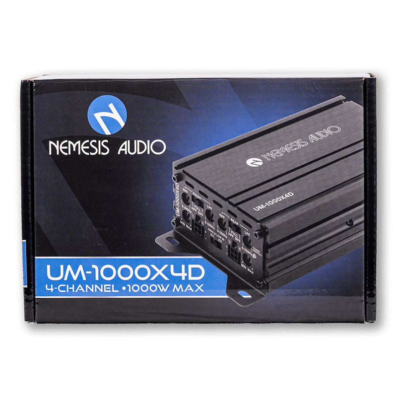 UM-1000X4D 1000W Max 4-Channel Class D Amplifier