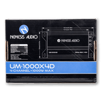 UM-1000X4D 1000W Max 4-Channel Class D Amplifier