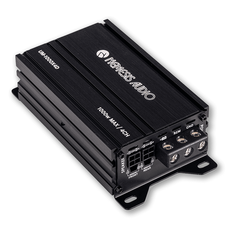 UM-1000X4D 1000W Max 4-Channel Class D Amplifier