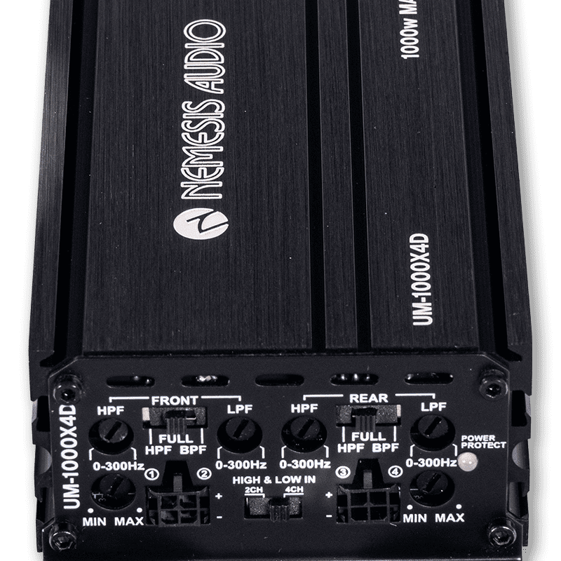 UM-1000X4D 1000W Max 4-Channel Class D Amplifier