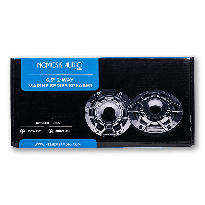 NA-M65RGB-B 6.5 Inch RGB Marine Speaker