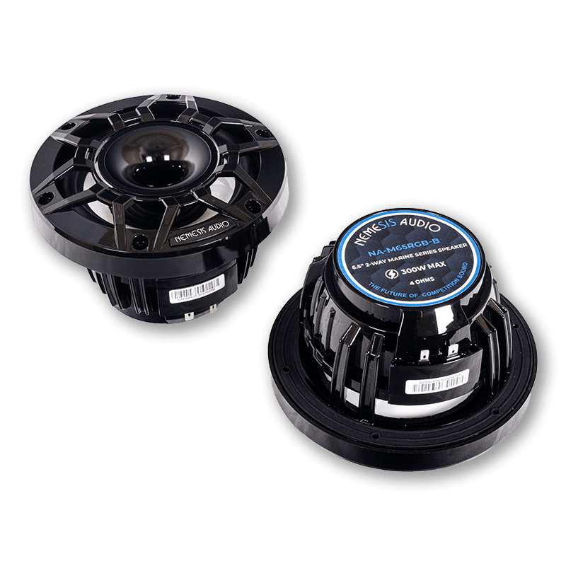 NA-M65RGB-B 6.5 Inch RGB Marine Speaker