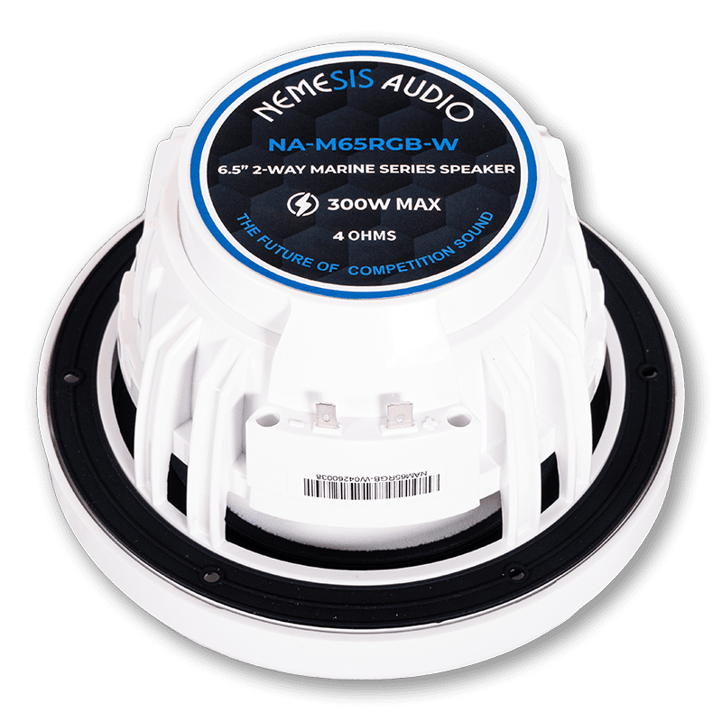 NA-M65RGB-W 6.5 Inch RGB Marine Speaker