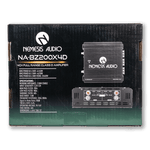 Nemesis Audio NA-BZ200X4D 4-Channel Full Range Class D Amplifier