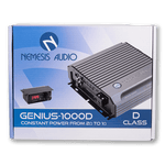 GENIUS-1000D 1000W RMS Constant Power Class D Amplifier
