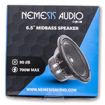 Nemesis Audio NA-6.5MB4 6.5-Inch Midbass Speaker