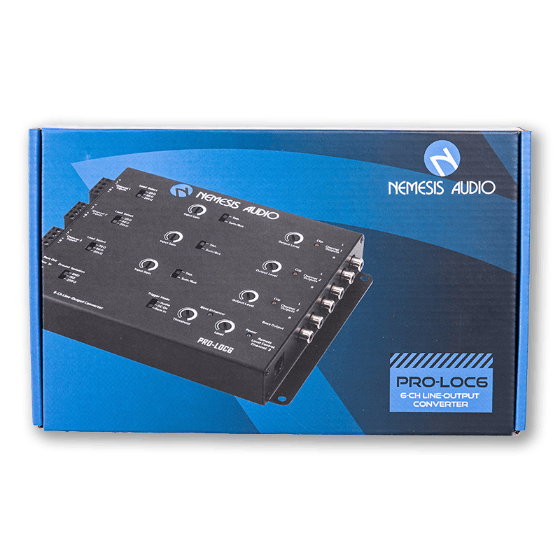 Nemesis Audio PRO-LOC6 6-Channel Line Output Converter