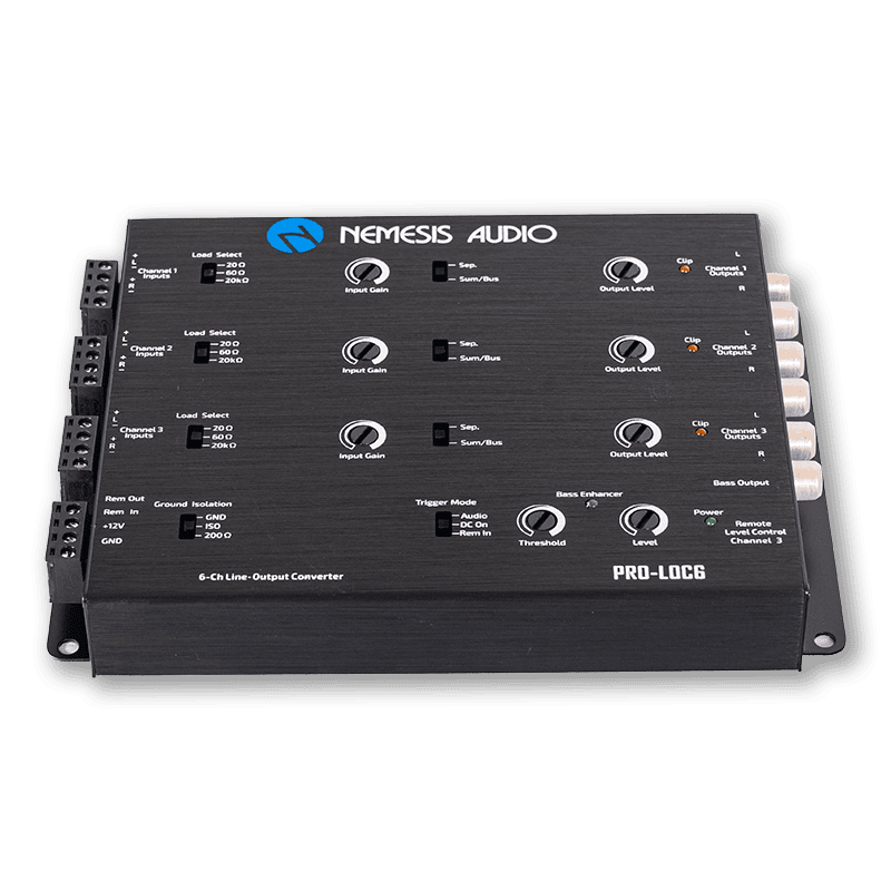 Nemesis Audio PRO-LOC6 6-Channel Line Output Converter