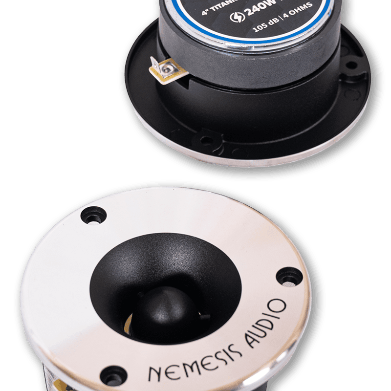 Nemesis Audio NA-TW12 4-Inch Titanium Super Tweeter Pair