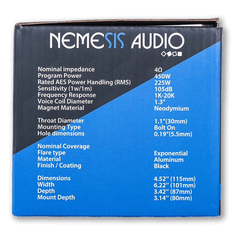 Nemesis Audio NEO-DRV V.2 Neodymium Compression Driver