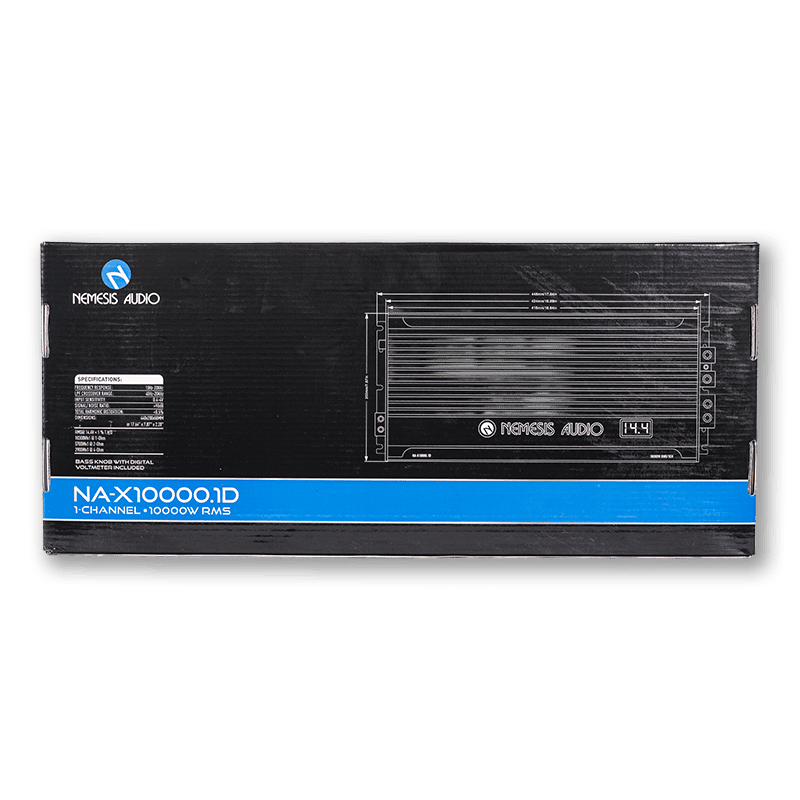 Nemesis Audio NA-X10000.1D 1-Channel Class D Amplifier