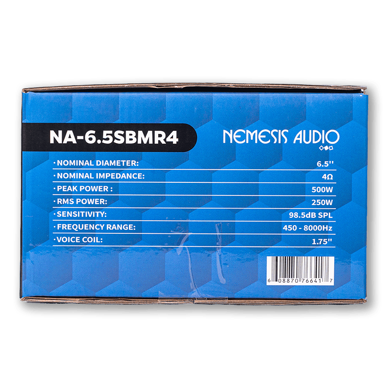 Nemesis Audio NA-6.5SBMR4 6.5-Inch Midrange Speaker