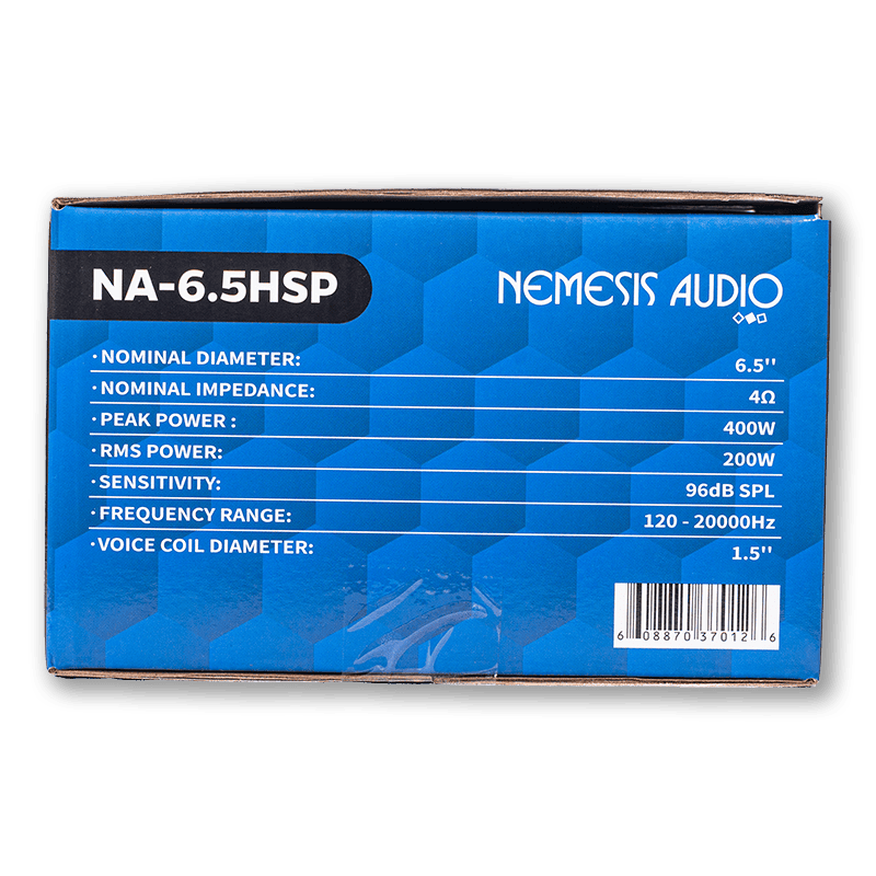 Nemesis Audio NA-6.5HSP 6.5-Inch Pro Coaxial Speaker
