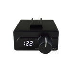 Audiopipe universal bass knob with digital volt meter, black display and rotary knob