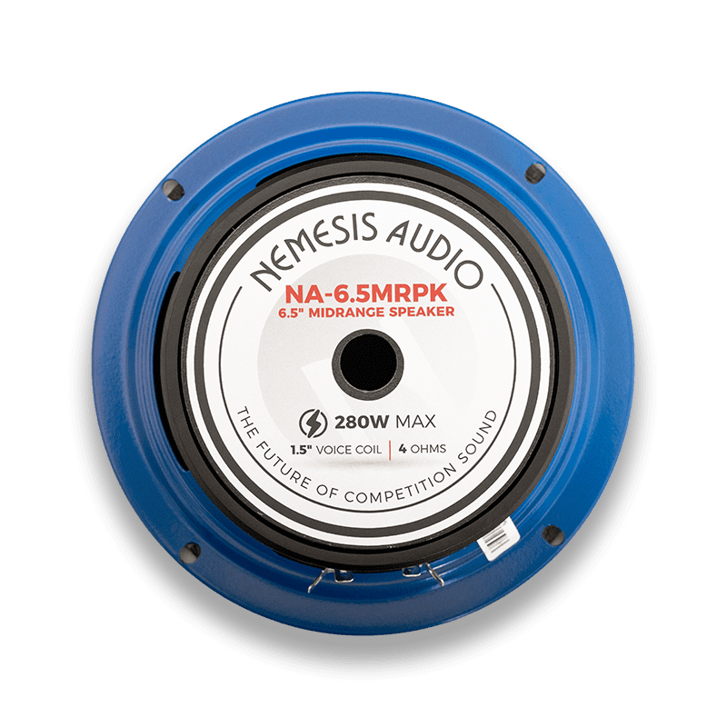 Nemesis Audio NA-6.5MRPK 6.5" High-Output Midrange and Bullet Tweeter Package