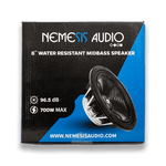 Nemesis Audio NEO-MB8CF 8" Water Resistant Neodymium Midbass Speaker – 700W Max