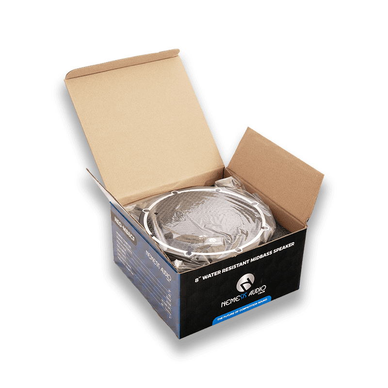 Nemesis Audio NEO-MB8CF 8" Water Resistant Neodymium Midbass Speaker – 700W Max