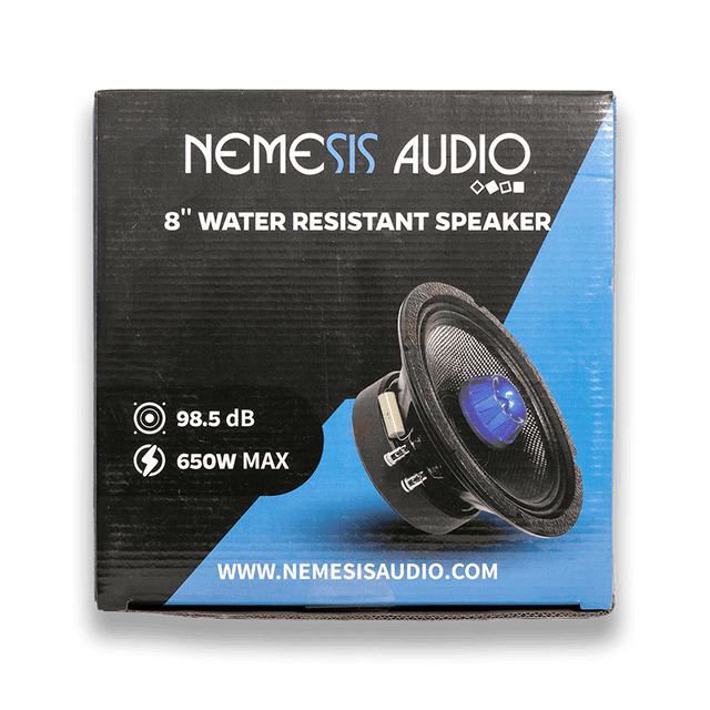 Nemesis Audio PRO-8CF 8" Water Resistant Pro Audio Midrange Speaker – 650W Max