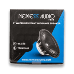 Nemesis Audio NEO-MR8CF 8" Water Resistant Neodymium Midrange Speaker – 700W Max