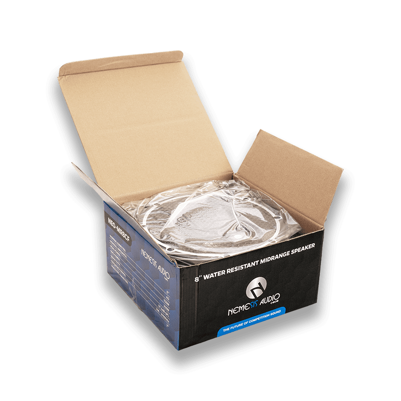 Nemesis Audio NEO-MR8CF 8" Water Resistant Neodymium Midrange Speaker – 700W Max