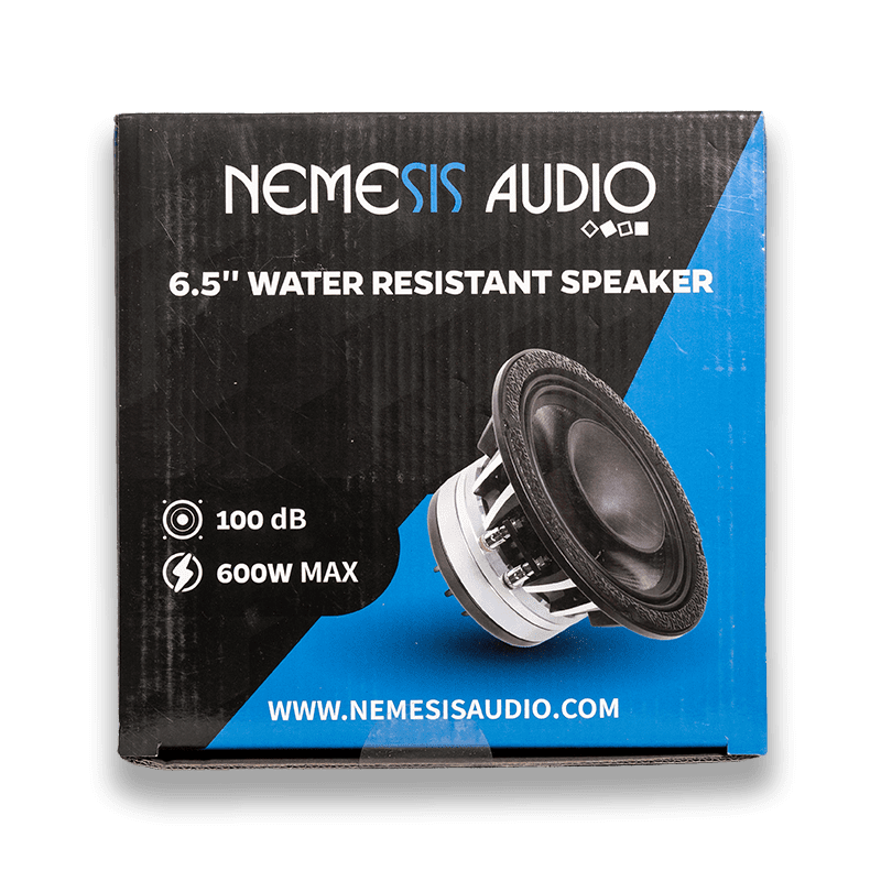 Nemesis Audio NEO-CX65CF 6.5" Water Resistant Neodymium Coaxial Midrange Speaker – 600W Max