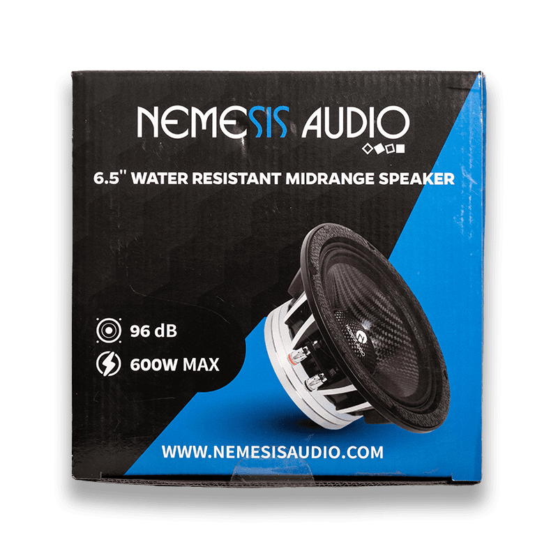 Nemesis Audio NEO-MR65CF 6.5" Water Resistant Neodymium Midrange Speaker – 600W Max