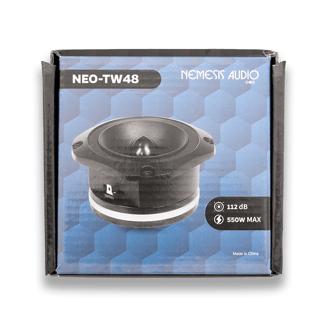 Nemesis Audio NEO-TW48 4" Neodymium High-Efficiency Bullet Tweeter – 550W Max – 8 Ohm