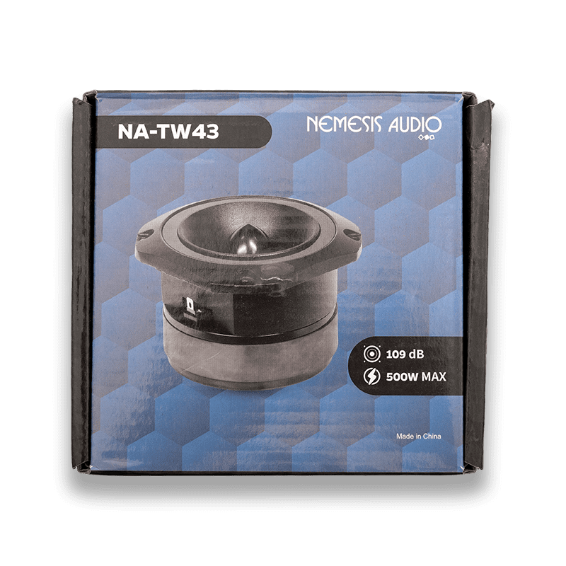Nemesis Audio NA-TW43 4" High-Efficiency Pro Audio Super Tweeter – 500W Max – 8 Ohm