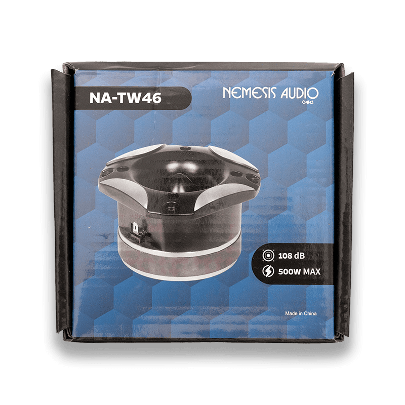 Nemesis Audio NA-TW46 4" High-Efficiency Pro Audio Super Tweeter – 500W Max – 4 Ohm