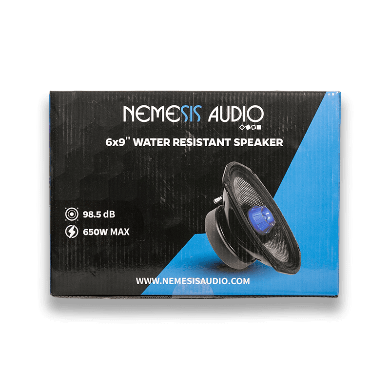 Nemesis Audio PRO-69CF 6x9" Water Resistant Pro Audio Midrange Speaker – 650W Max