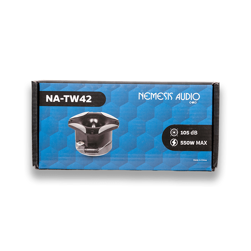 Nemesis Audio NA-TW42 3.3" High-Efficiency Pro Audio Bullet Tweeter – 550W Max