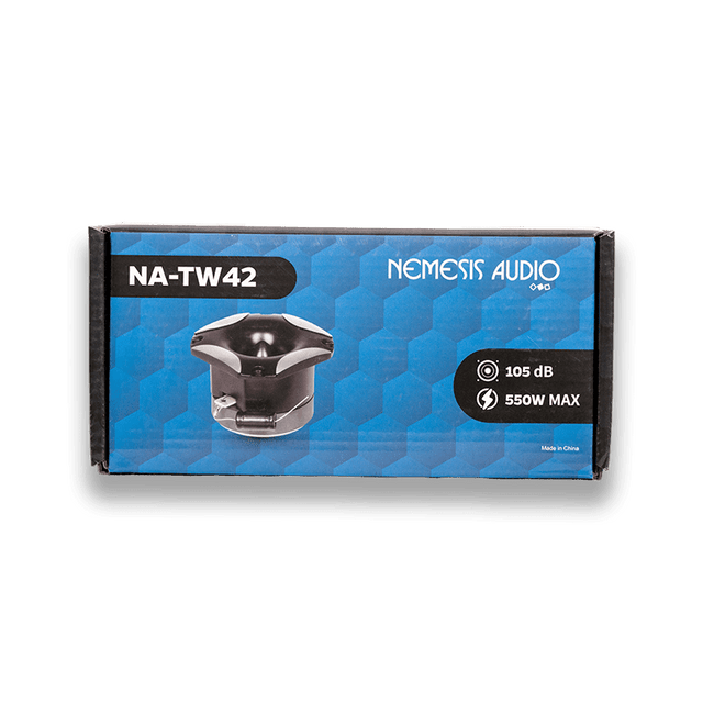 Nemesis Audio NA-TW42 3.3" High-Efficiency Pro Audio Bullet Tweeter – 550W Max
