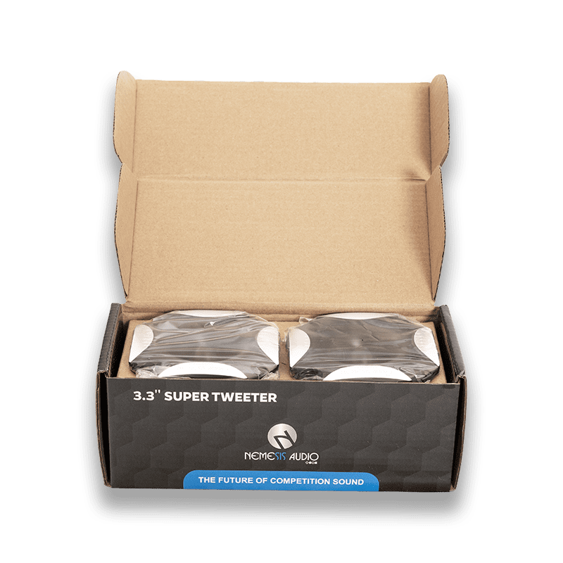 Nemesis Audio NA-TW42 3.3" High-Efficiency Pro Audio Bullet Tweeter – 550W Max