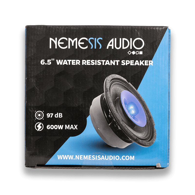 Nemesis Audio CXH-6.5WTR 6.5" Water Resistant Pro Audio Midrange Speaker – 600W Max