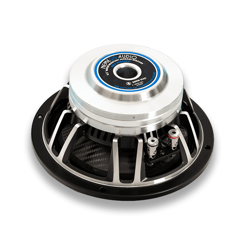 Nemesis Audio NEO-MB65CF 6.5" Water Resistant Neodymium Midbass Speaker – 600W Max